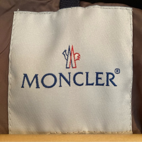 Moncler Authentic Purple Fur Down Jacket Modane Giubbotto Size 3 Large - Picture 7 of 14